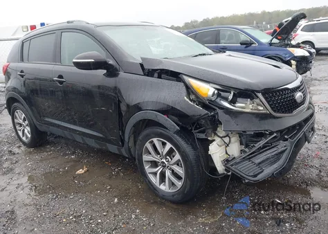 2014 Kia Sportage Lx z USA, uszkodzony, nr VIN KNDPB3ACXE7643182